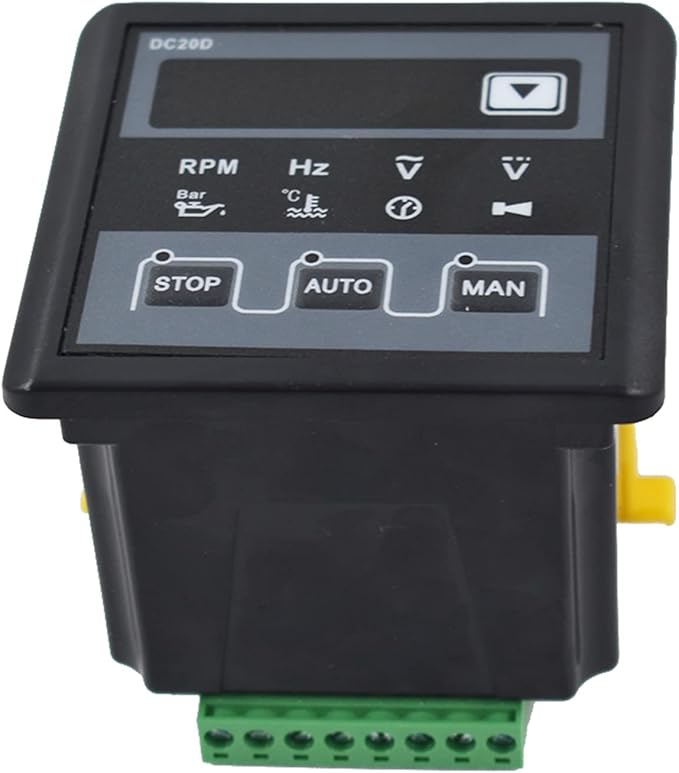 marddpair DC20D Generator Controller Electronic Module Control Panel Replacement for Diesel Engine or Generator