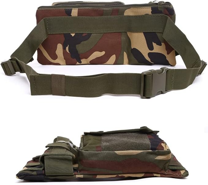 Outdoor Tactical Bag Assault Combat Waistpack Camouflage Tactical Molle Waist Pack