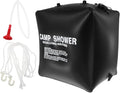 1set Camping Shower Bag Solar Heating Portable Pouch Solar Shower Bag for Outdoor Activities