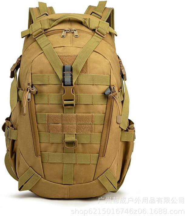 Tactical Backpack Military Molle Hiking Outdoor sports bag trekking mountaineering casual tactical khaki