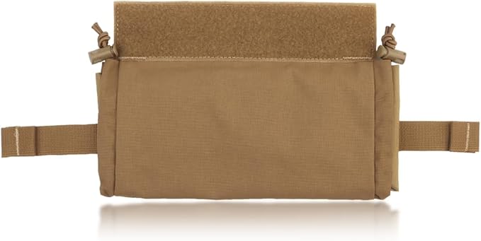 Military Tactical FC First Aid Kit Pouch for LargeTactical Vest Chest Hanging Multifunctional Portable Utility Expansion Outdoor Medical Bag (Brown)