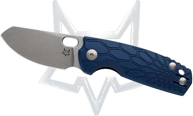 Baby Core Slip-joint FX-608 UK BL Pocket Knife N690Co Stainless Steel and Blue FRN