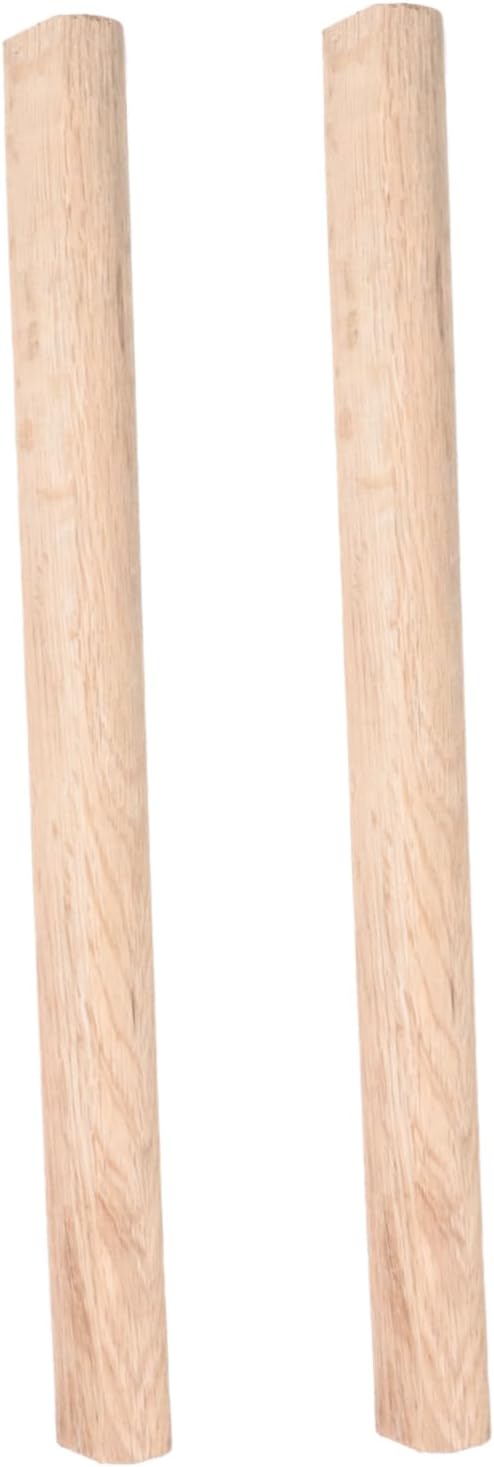 DOITOOL 2pcs Replacement Axe Handles Durable Wood Parts for Hatchets Ergonomic Design for Comfort and Safety for Wood Splitting and Camping