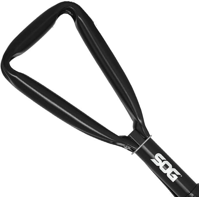 SOG 3-Pack Throwing Hawks &amp 18.25 Folding Survival Shovel with Saw Edge and Carry Cases