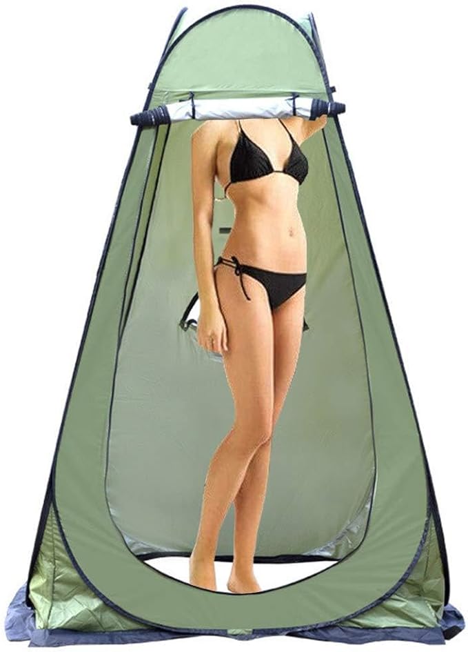 YZBEIMDAI Pop Up Privacy Shelters Tent ? Instant Portable Outdoor Shower Tent Camp Toilet Changing Room Rain Shelter ? for Camping and Beach ? Easy Set Up Foldable with Carry Bag