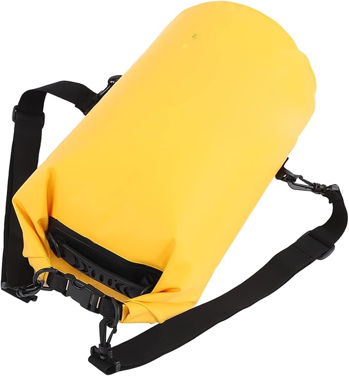 EVTSCAN 20 Liter Waterproof Dry Bag Backpack Roll Top PVC Lightweight Dry Sack with Two Shoulder Straps for Kayaking Beach Rafting Boating Hiking Camping Fishing and Swimming