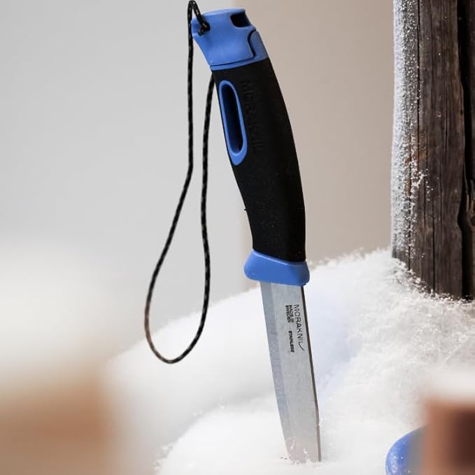 Morakniv Companion Spark 3.9-Inch Fixed-Blade Outdoor Knife and Fire Starter