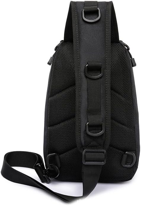Outdoor Sports Hiking Sling Bag Shoulder Pack Camouflage Tactical Molle Chest Bag - Green
