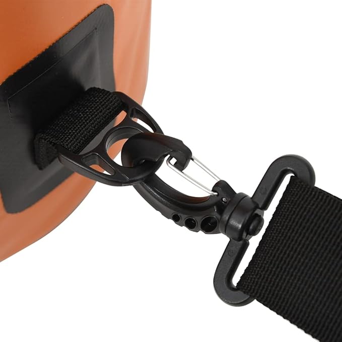 SKM Dry Bag Orange 15 L PVC (Weight-1KG)