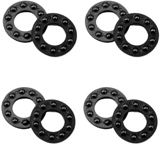 8 Pieces Nylon Flippers Fit for Outdoor Pocket Knives DIY Making Accessory(Large)