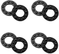 8 Pieces Nylon Flippers Fit for Outdoor Pocket Knives DIY Making Accessory(Large)