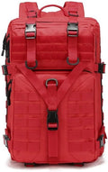 Tactical Backpack Military Molle Hiking Sports camping picnic mountaineering red