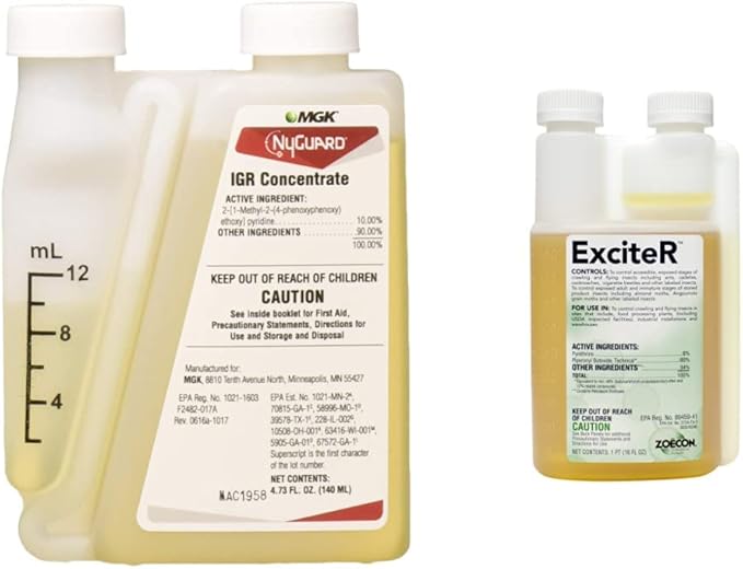 MGK NyGuard IGR Insecticide Concentrate + ZOECON Exciter Pyrethrum Solution