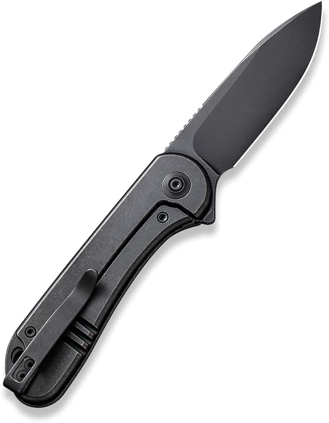 WE Knife Elementum 18062X-3 Black 20CV Stainless Steel and Black Titanium Pocket Knives WE18062X-3