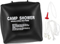 Abaodam Solar Shower Bag for Camping Durable Outdoor Shower Pouch with Hanging Rope for Hiking Fishing and Travelling Eco-Friendly Solar Heating Bag
