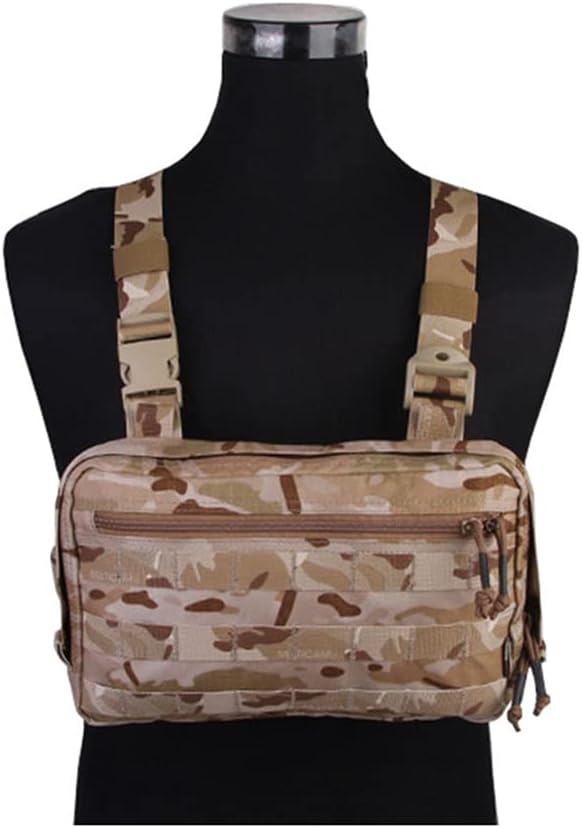 Emersongear Recon Kit Bag Chest Pack for Men Tactical Concealed Carry Pocket 2.2L