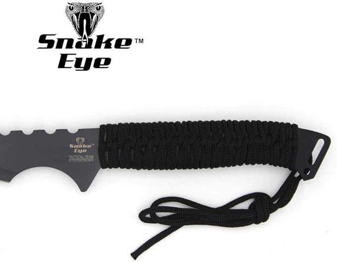 Snake Eye Tactical Fantasy Sword w/Nylon Sheath Machete Outdoors Camping
