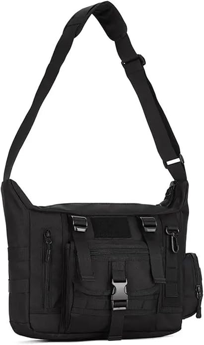 GUMMMY 14 Inch Laptop Shoulder Bag Men Sports Bags Man Tactical Single Backpack Men's A4 Document Molle Messenger Bag
