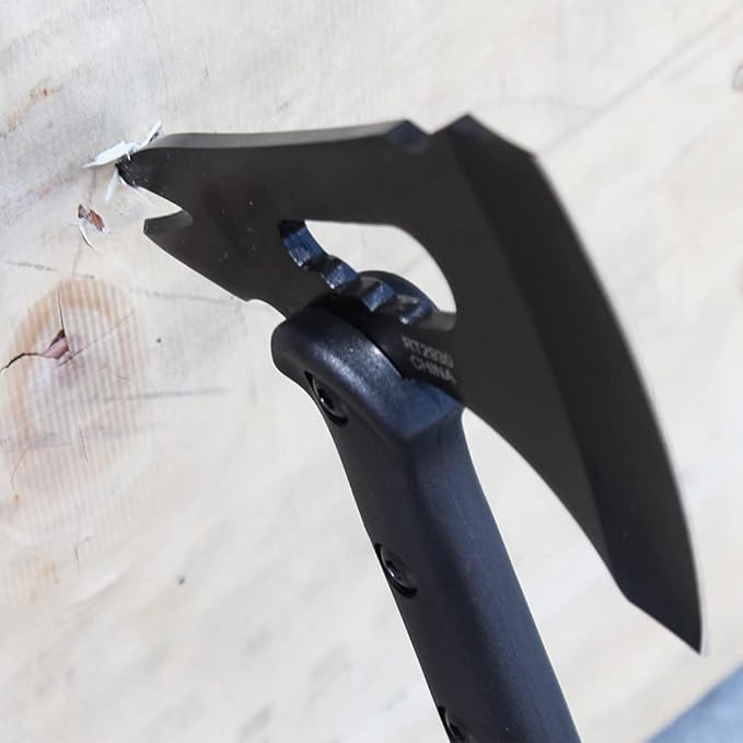 Rtek 16.75 Claw Spike Tactical Tomahawk Hatchet Light Weight Survival Axe Tool with Sheath (Tactical Axe Claw Spike)