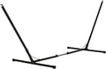 Outsunny Universal Hammock Stand 10-13ft Adjustable Steel Stand Space-Saving and Portable Carrying for Indoor and Outdoor Use Black