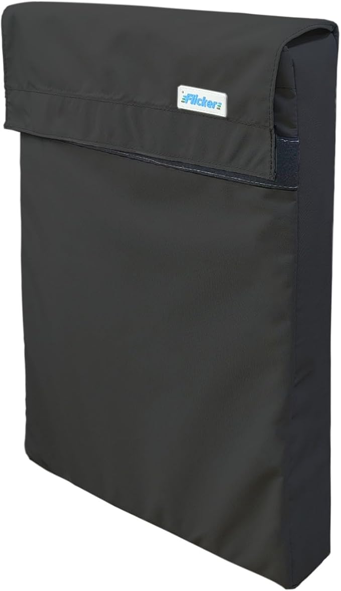 Marine Life Jacket Storage Bag – Waterproof Hanging Organizer for Boat Rail or Fence – Outdoor Marine Gear Holder for Vests and Equipment (Black)