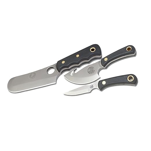 Knives Of Alaska SureGrip Triple Knife Combo