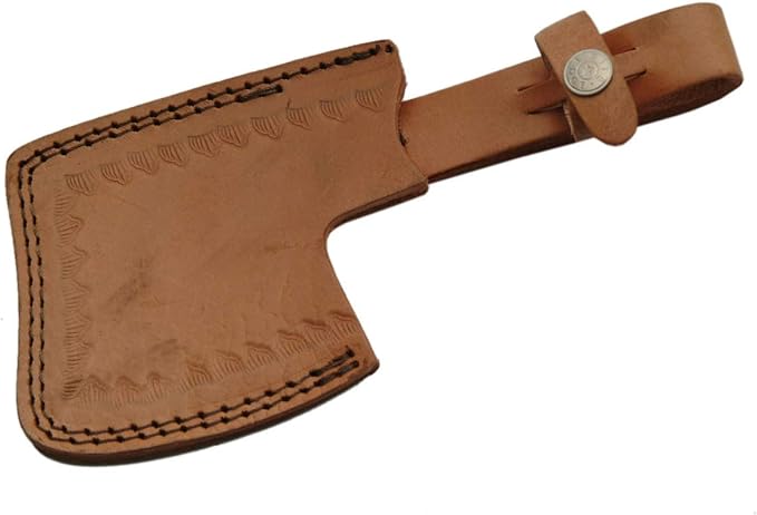 SZCO Supplies Damascus Hatchet Axe with Walnut Handle