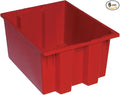 Quantum Storage snt190 Nest Totes Heavy Duty Part Organizer Bins - 19-1/2 x 15-1/2 x 10 - 6 Pack