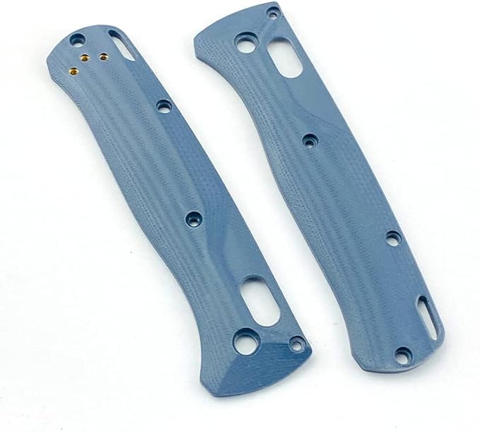 1 Pair G10 Scales Handle Patch Replacement is Suitable for Bugout 535(Gray)
