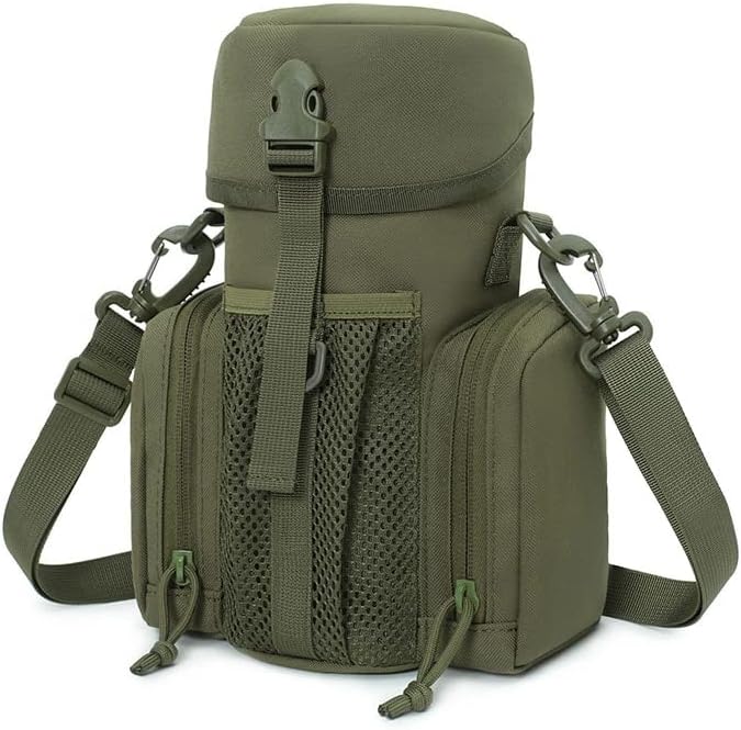 Outdoor Sports Hiking Bag Tactical Assault Combat Camouflage Tactical Molle Pack Water Bottle Pouch