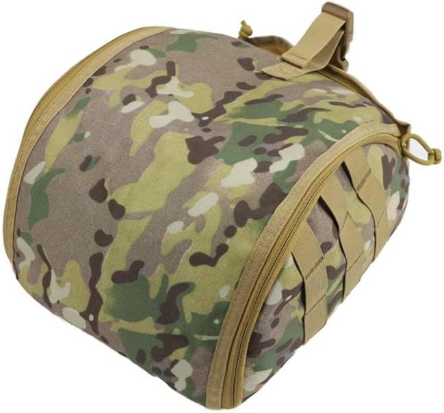 Tactical Helmet BagAirsoft MOLLE Clamshell Helmet Storage Pack Carrying Bag Case