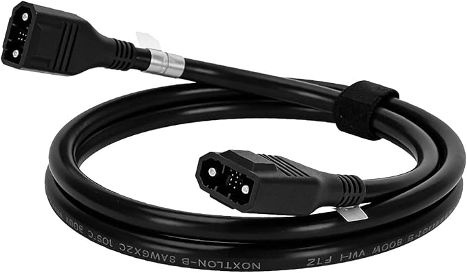 Extra Battery Cable for EcoFlow2M XT150 Extension Cord Compatible with Delta 2/2 Max/Max/3/3 Plus/3 1500/Wave 2/Wave 3 (NOT for Pro 3/Ultra/3 Max)
