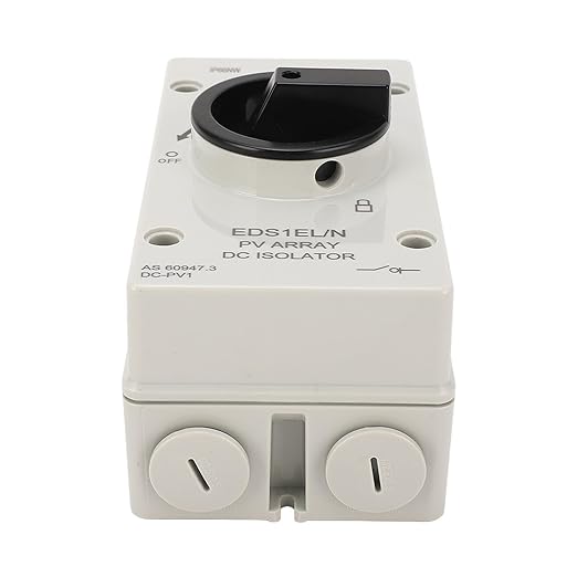Kadimendium 1000V PV DC Isolator Switch 32A IP66 Flame Retardant Photovoltaic Switch Solar PV Isolator for Off Grid On Grid Solar Systems