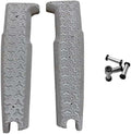 2-Piece Pair CNC G10 Scales Handle Patch Blank DIY Replacement with 4 Sets Screws(Sand)