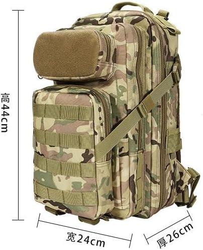 Tactical Backpack Military Molle Hiking 30L Tactical outdoor mountaineering trekking attack camouflage