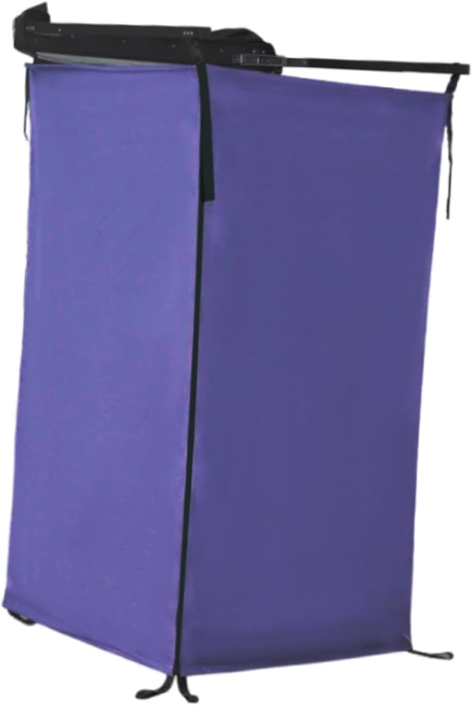 Vehicle Side Shower Tent Privacy Shelter Outdoor Changing Room Dressing Restroom for Camping Beach Van 39.37x39.37x70.87inch- Deep Blue