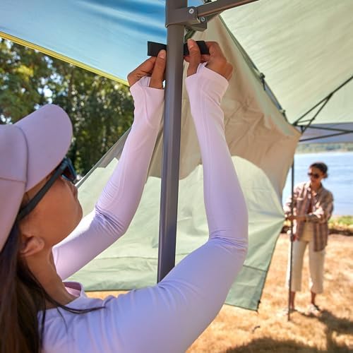 Coleman Oasis Instant Pop-Up Canopy Tent with Side Wall Attachment Portable Shelter with Easy Setup &amp Takedown Wheeled Carry Bag Included 10x10/13x13ft Sizes