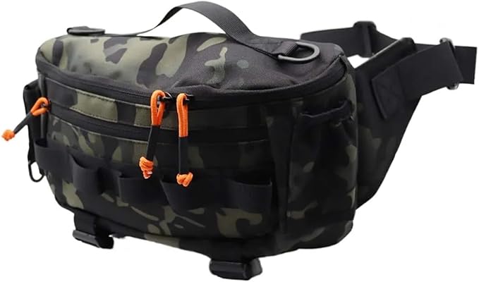 Fishing Chest Waist Bag Tactical Outdoor Travel Sports Fishing Lure Bags Hunting Camping Hiking Cycling Pack Multi-Purpose