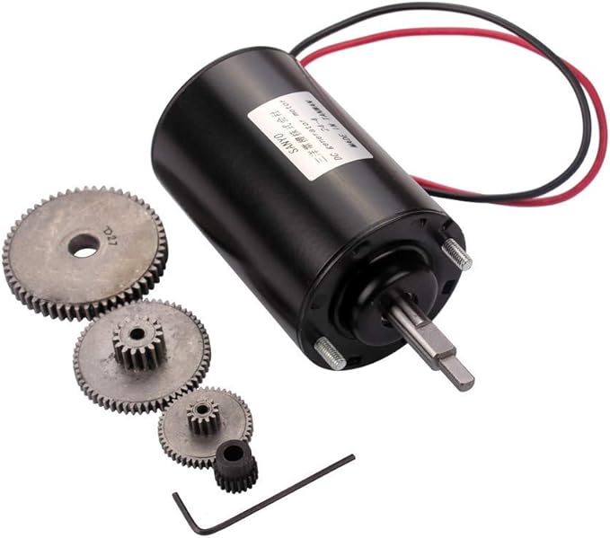 Small Wind Turbine Generator 36W 40W 12-24V DC Permanent Magnet Motor Dual Purpose 4 Gears