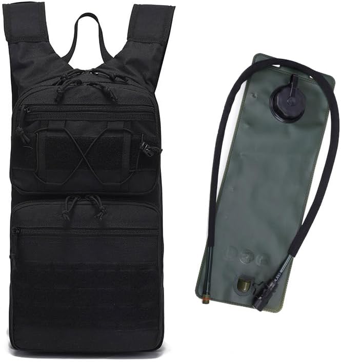 Outdoor Sports Hiking Bag Tactical Assault Combat Camouflage Tactical Molle Water Pack Hydration Pack