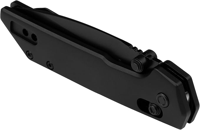 Kershaw Mini Iridium Folding Pocket Knife 3 inch D2 Steel Blade DuraLock Aluminum Handle Pocketclip