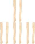 DOITOOL Wood Replacement Handle for Camp 8Pcs 14.9 Inch Hatchet Handle Replacement Hickory Hatchet Handle Replacement 38x4.4cm