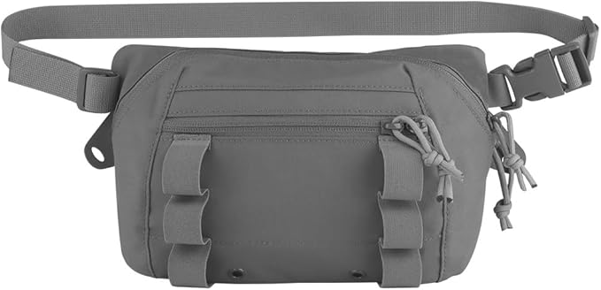 Tactical Drop Pouch Fanny PackUtility EDC Large Multi-Purpose Waist Bags for Tactial Vest Chest Rig