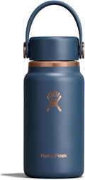 Hydro Flask Micro Bottle - Insulated Mini Leak Proof Flask for Purse or Pocket in 6.7 Oz Harbor Blue ARC