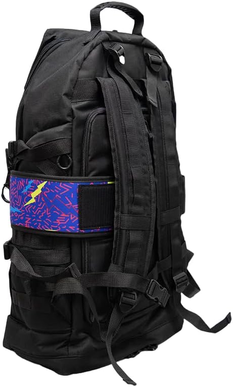 Bear KompleX Competition Tactical Backpack - Military Backpack Storage Organization Multiple Compartments Compression Straps MOLLE Webbing 1000 Denier Nylon Water Repellent Coating - 50L Black