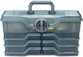 Best Kept | Portable Cosmetic Organizer with Compartments | Makeup Organizer Box For Vanity | Skin Care | Jewelry | Cosmetic Train Case | Hair &amp Grooming Storage Case | Dark Grey