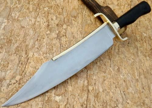 D2 Steel Custom Handmade Hunting Bowie Knife Bowie Knife With Micarta Handle
