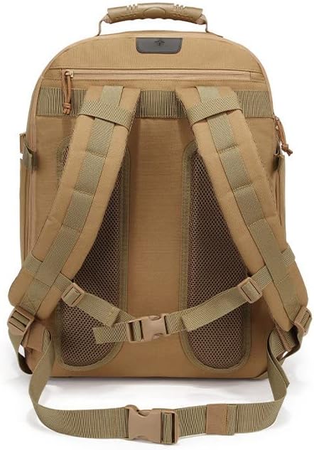 Outdoor Sports Pack Hiking Bag Rucksack Knapsack Combat Camouflage Tactical Backpack - Black