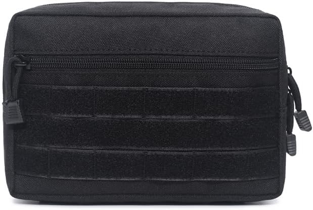 Tactical MOLLE Dump Drop Pouch Sub Abdominal Utility Tool Bag for JPC CPC AVS Vest with Hook and Loop Panel