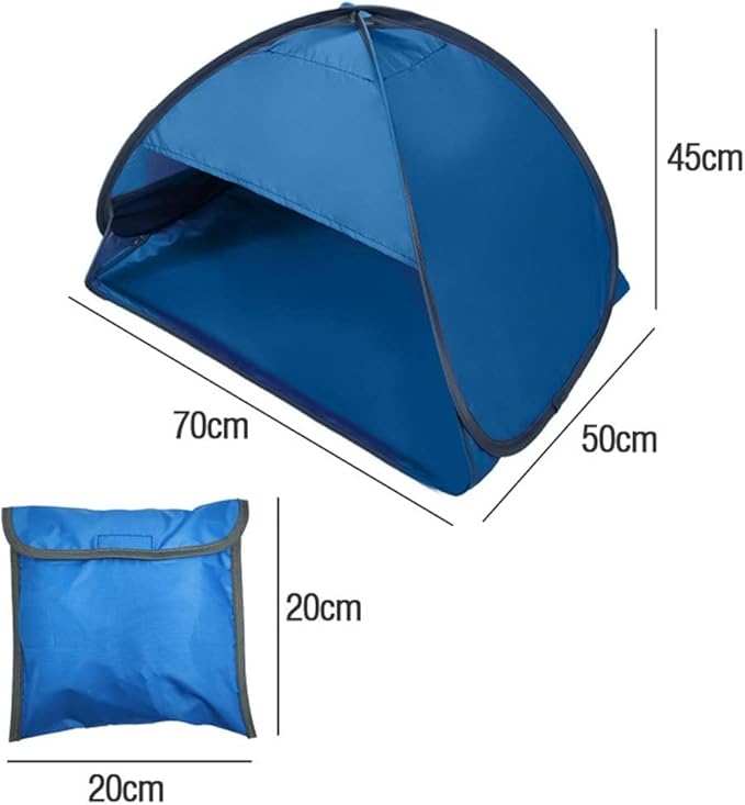 Beach Sun ShelterEasy Pop-Up Instant Beach Tent Anti-UV Mini Automatic Shade Tent Canopy for Outdoor Picnic Beach CampingL
